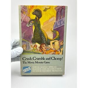1981 Epyx Crush Crumble & Chomp The Movie Monster Game For Apple II EY2434